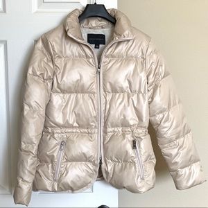 Banana Republic puffers, size S, Beige